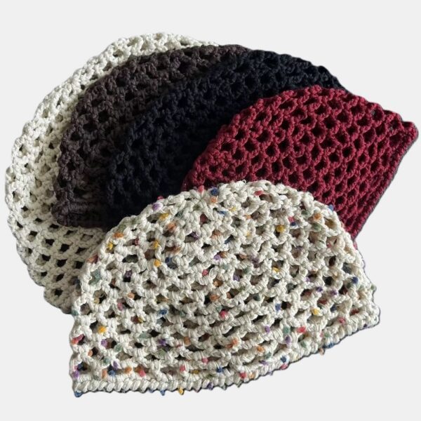 crochet mest cap